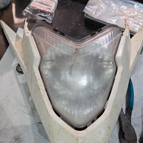 Ltr 450 headlight and - ltr, trim